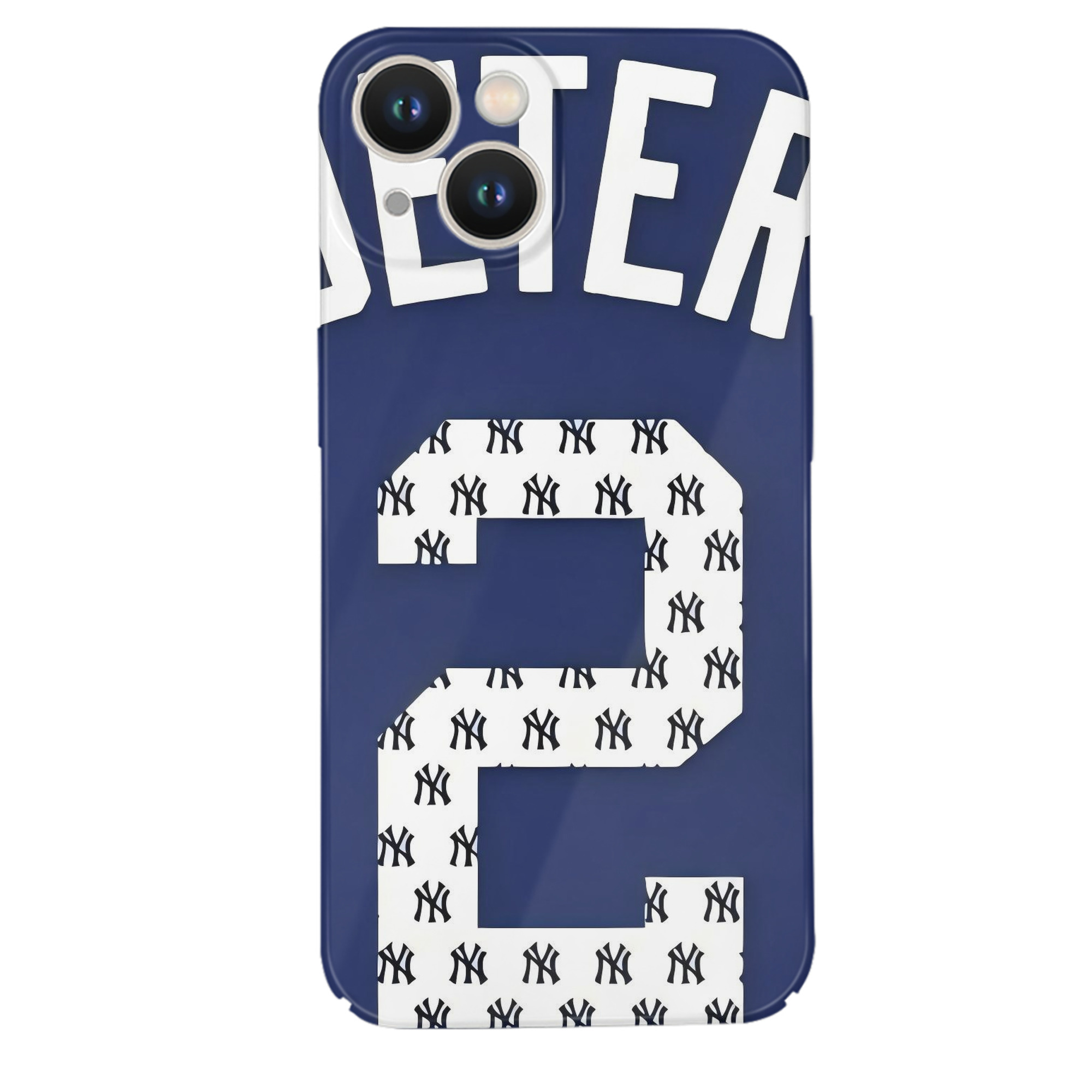 Derek Jeter 50 IPhone 14 Series Full-Cover Hard Case – Shockproof With Raised Camera Protection – Precise Cutouts, Wireless Charging Compatible – Durable, Anti-Yellowing, Easy To Clean